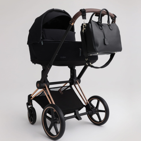 MILA Joissy Torba dla mamy do wózka - Black/Gold