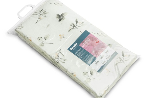 Ochraniacz do łóżeczka z falbanką Sensillo - OLIWKA