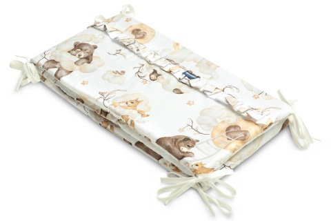 Ochraniacz do łóżeczka z falbanką Sensillo - SEN