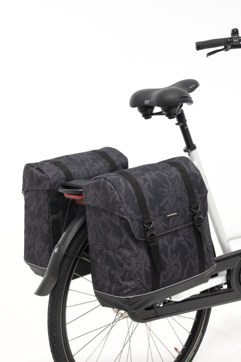 Bamboo Alba Double torba rowerowa black