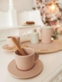 Drewniany zestaw do herbaty Tea set pink
