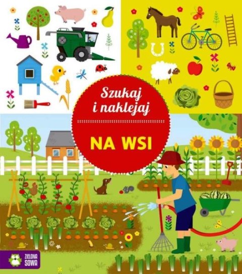 Książka Szukaj i naklejaj. Na wsi nw