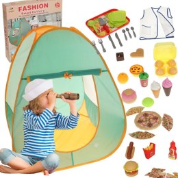 Namiot campingowy dla dzieci z akcesoriami 62el.