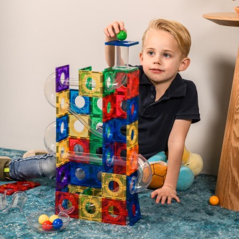 COBLO, magnetyczne klocki konstrukcyjne Kulodrom 100 elem.