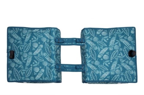Forest Fiori Double torba rowerowa blue
