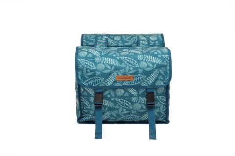 Forest Fiori Double torba rowerowa blue