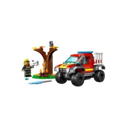 Lego city wóz strażacki 4x4