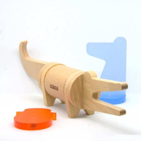 Lekkid, drewniane magnetyczne klocki konstrukcyjne - EDU BOX