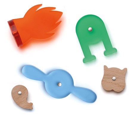 Lekkid, drewniane magnetyczne klocki konstrukcyjne - EDU BOX