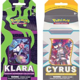 Pokemon TCG: Premium Tournament Collection Display - Cyrus/Klara p4 mix cena za 1 szt