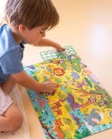 Puzzle obserwacyjne Apli Kids - W dżungli 60 el.4+