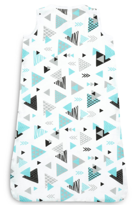 Śpiworek muślinowy TRÓJKĄTY do spania 62-80 cm r.S Sensillo