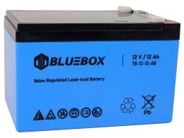 BLUEBOX Akumulator Żelowy VRLA AGM 12V12Ah Do Auta Na Akumulator
