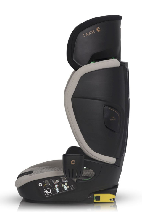 Grand Prix Cavoe I-Size 100–150 cm 15-36 kg fotelik samochodowy z isofix - Taupe