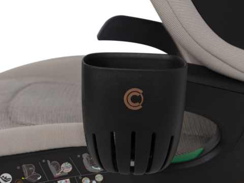 Grand Prix Cavoe I-Size 100–150 cm 15-36 kg fotelik samochodowy z isofix - Taupe