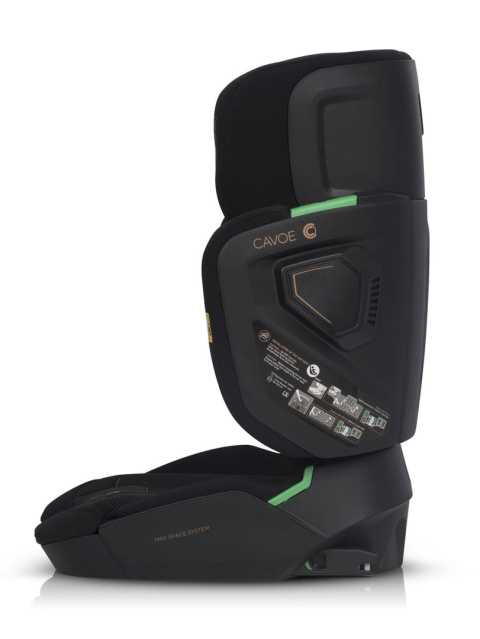 Grand Prix Pro Cavoe I-Size 100–150 cm 15-36 kg składany fotelik samochodowy z isofix - Meteorite