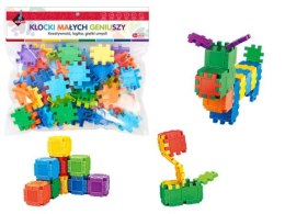 Klocki Małych Geniuszy - Puzzle 75 elementów w worku 109497