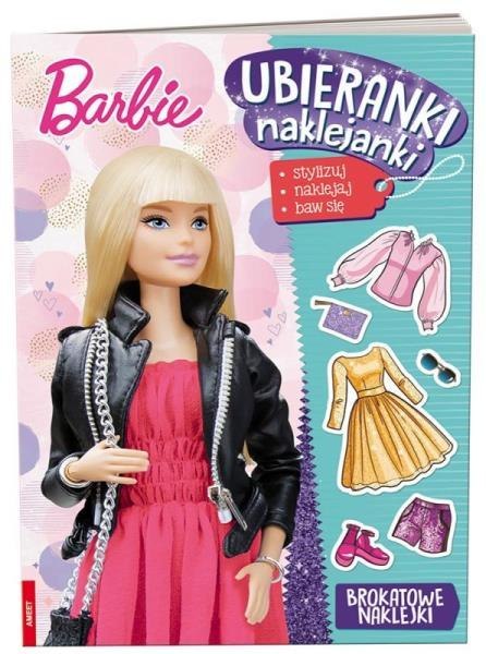 Książka Barbie. Ubieranki naklejanki SDU-1107