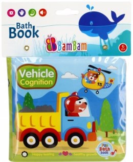 BAM BAM 432481 Książeczka do kąpieli Pojazdy
