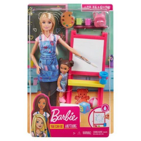 Barbie Lalka I can be Kariera GJM29 DHB63 Szkoła malowania MATTEL