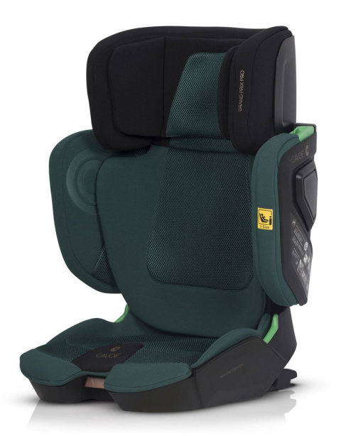 Grand Prix Pro Cavoe I-Size 100–150 cm 15-36 kg składany fotelik samochodowy z isofix - Forest