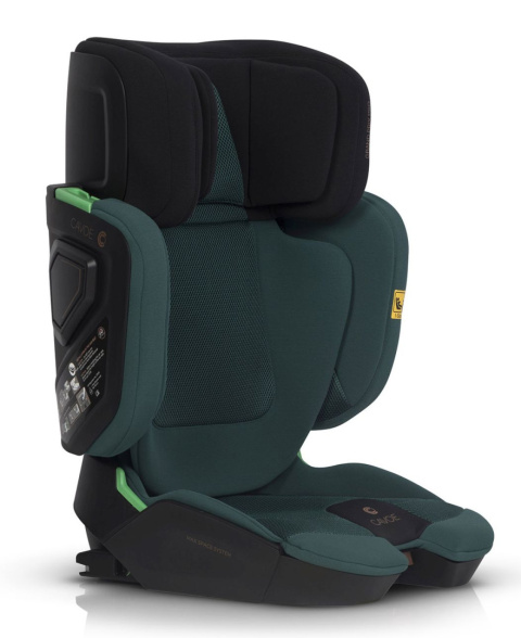 Grand Prix Pro Cavoe I-Size 100–150 cm 15-36 kg składany fotelik samochodowy z isofix - Forest