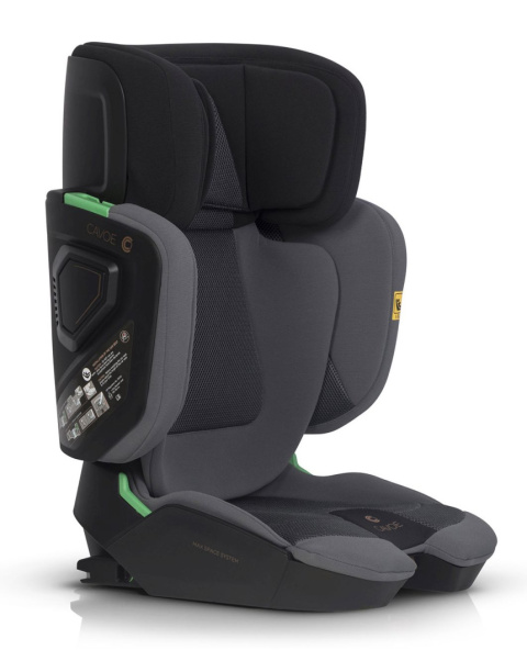 Grand Prix Pro Cavoe I-Size 100–150 cm 15-36 kg składany fotelik samochodowy z isofix - Iron