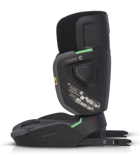 Grand Prix Pro Cavoe I-Size 100–150 cm 15-36 kg składany fotelik samochodowy z isofix - Iron