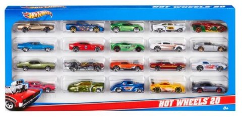 Hot Wheels Dwudziestopak samochodziki resoraki H7045 p6 MATTEL