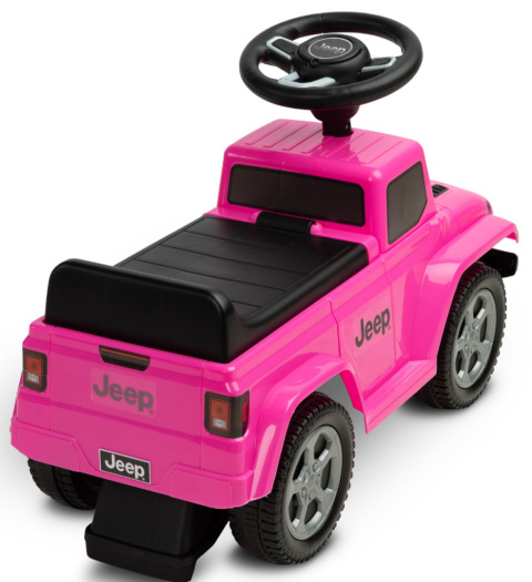 Jeździk dziecięcy Jeep Rubicon Pink Toyz terenowy design 1 do 3 lat.