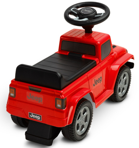 Jeździk dziecięcy Jeep Rubicon Red Toyz terenowy design 1 do 3 lat.