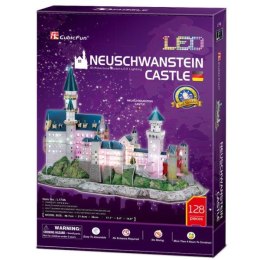 Puzzle 3D National Geograpfic LED Zamek Neuschwanstein L174H