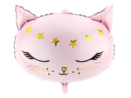 Balon foliowy Kotek różowy 48cm x 36cm