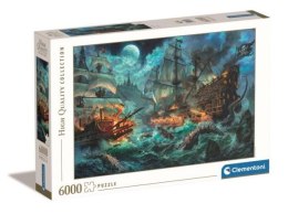 Clementoni Puzzle 6000el Bitwa piratów. Pirates Battle 36530