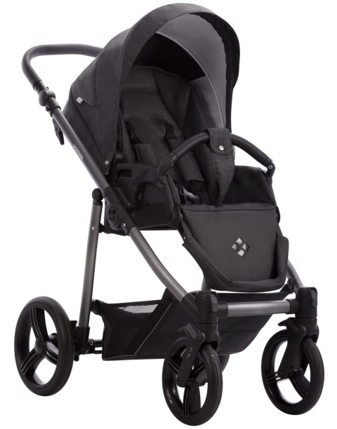Vulcano New 2w1 Bebetto wózek wielofunkcyjny - Polski Produkt 04 grafitowy stelaż