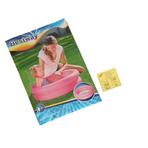 Basen dmuchany BESTWAY 51061 różowy 61cm