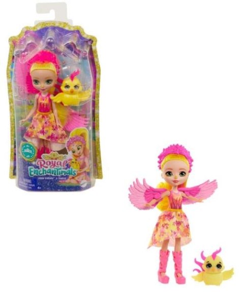 Enchantimals Lalka Falon Phoenix i ptaszek Sunrise GYJ04 MATTEL