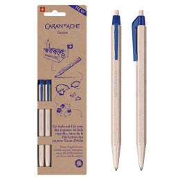 Długopis jednorazowy 825 wood chips 2szt blister / cena za blister