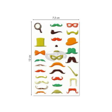 Naklejki 3D wypukłe Wąsy