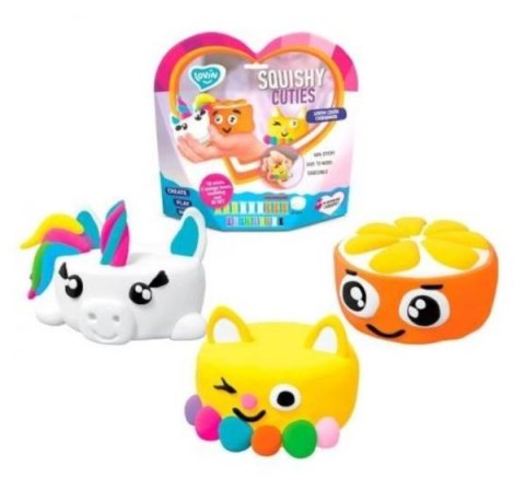 Ciastolina Zestaw z lekką ciastoliną Squishy Cuties 70131