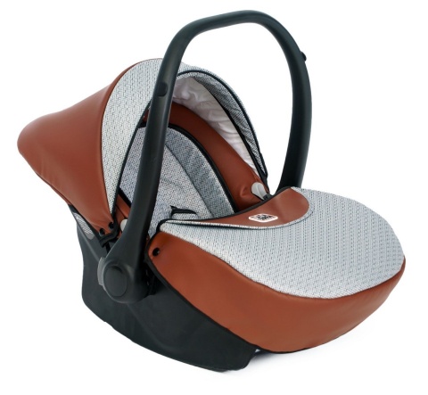 MAX 500 3w1 Dada Prams wózek dziecięcy z fotelikiem Kite 0-13kg chocolate