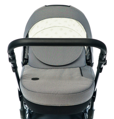 MAX 500 Jacquard 3w1 Dada Prams wózek dziecięcy z fotelikiem Kite 0-13kg Blackberry