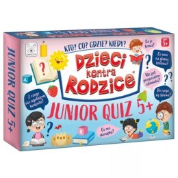 Gra Dzieci kontra Rodzice Junior Quiz 5+ Kangur
