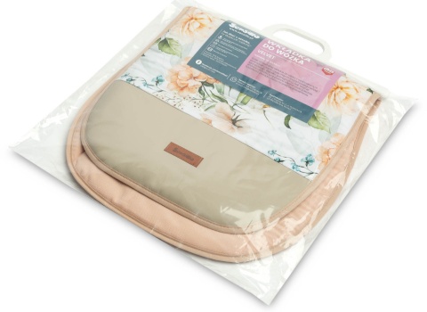 Sensillo Wkładka Velvet do wózka - PIWONIA