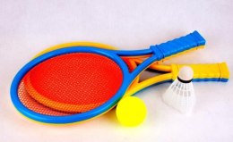 Zestaw do gry w badmintona siatka rakietki lotki 130-1298150