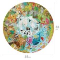 BOPPI, Puzzle okrągłe 58 cm - Zwierzęta świata 150 elem.