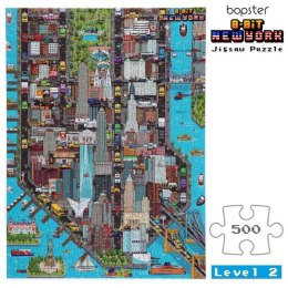 BOPSTER, Puzzle 8-BIT 500 elem - NOWY JORK