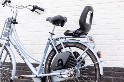 Fotelik row. Bobike Junior ONE black/dark brown