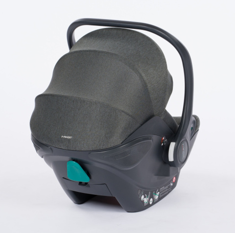 M.Zero i-Size MAST Swiss Design fotelik samochodowy do ok. 15 miesięcy (40-80 cm) - Volcanic Ash