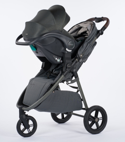 M.Zero i-Size MAST Swiss Design fotelik samochodowy do ok. 15 miesięcy (40-80 cm) - Volcanic Ash